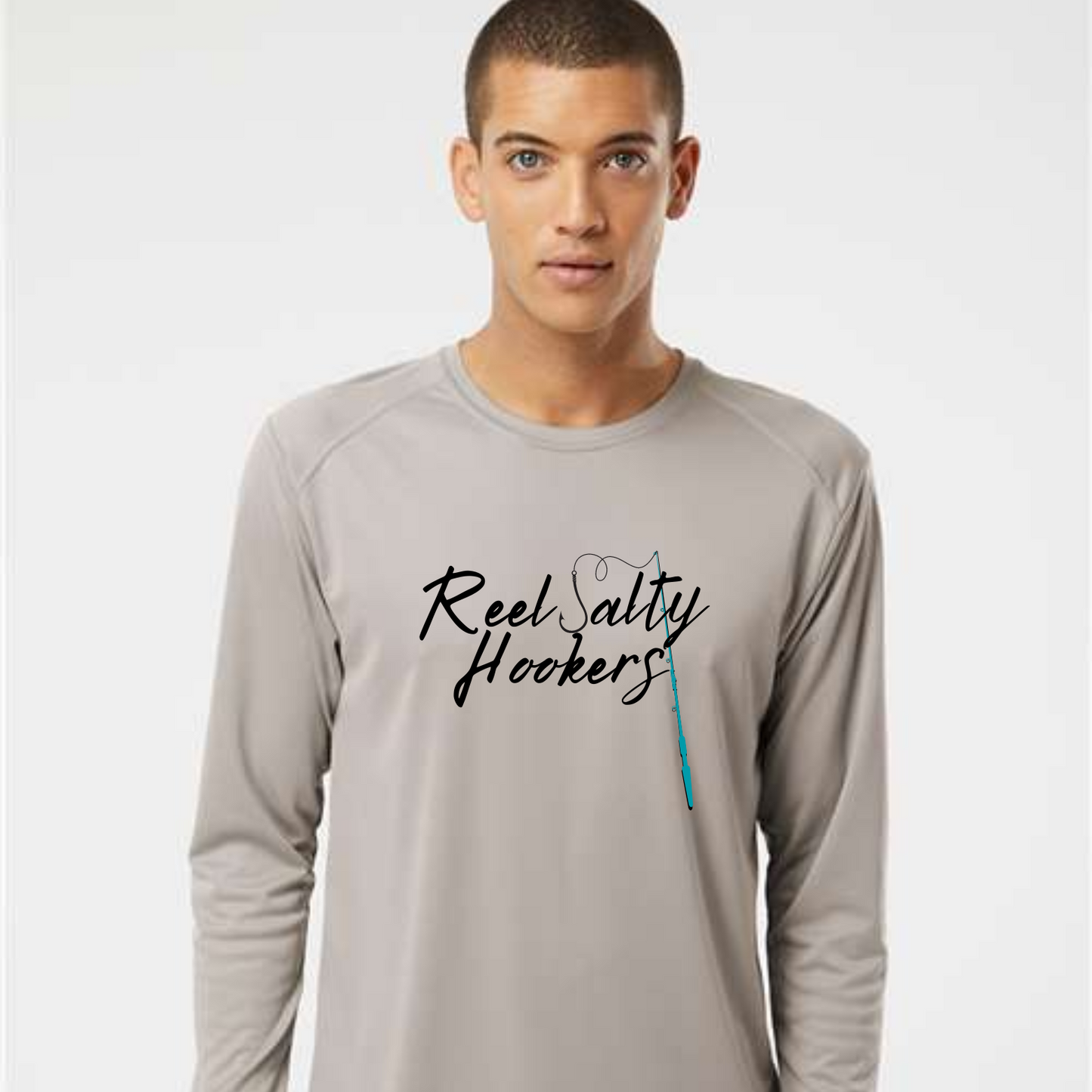 Reel Salty Hookers PGO Long Sleeve UPF 50+ Tee - 2 Colors